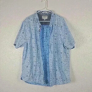 Heritage Mens Slim Fit Faded Floral Shirt